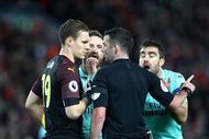 Mustafi had an evening to forget against Liverpool